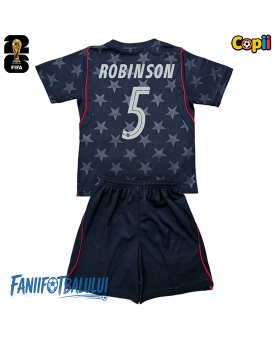 Statele Unite Antonee Robinson #5 Echipament de Fotbal Replică Mondial 2026 Copii Deplasare (+ Șorturi)
